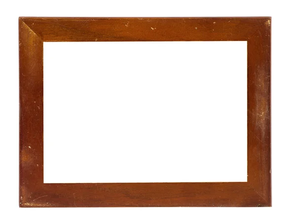 Vintage wooden picture frame — Stock Photo, Image