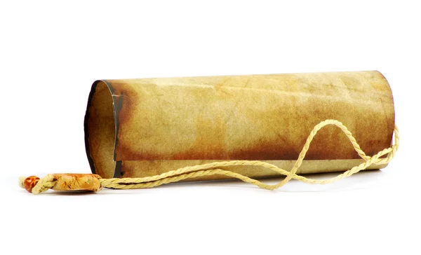 Old rolled paper — Stock Photo, Image