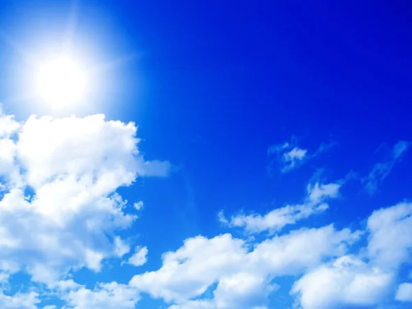 Blue sky background — Stock Photo, Image