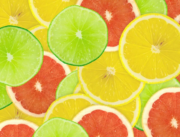 Background of citrus slices — Stock Photo, Image