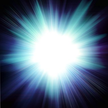 Arka plan ışık ışınları ile