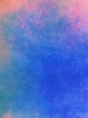 Mavi arka plan, kenarlarında pembe