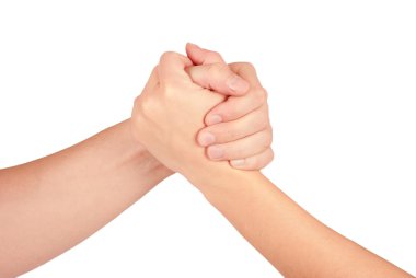 iki birleştiğinde el