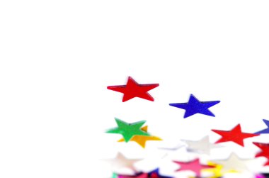 Beyaz renkli yıldız