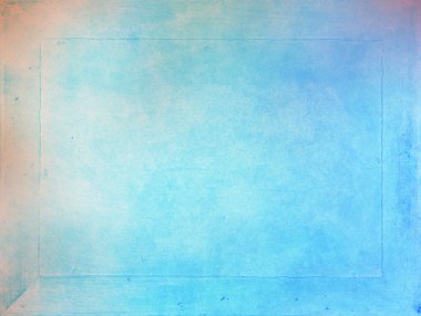 Mavi arka plan, kenarlarında pembe