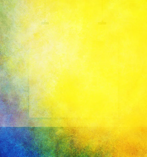 Желтый синий фон — стоковое фото