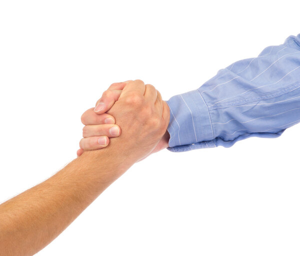 Businesspeople shaking hands