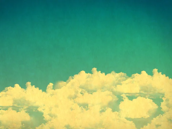 Sky in retro style — Stock Photo, Image