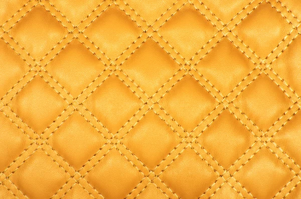 Genuine leather upholstery — Stock Photo, Image