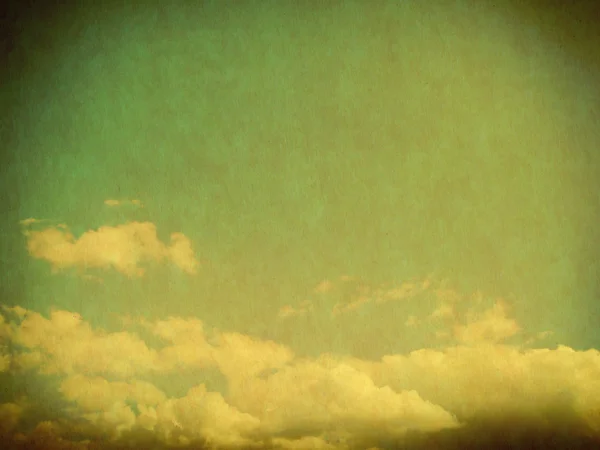 Retro cloudy sky — Stock Photo, Image