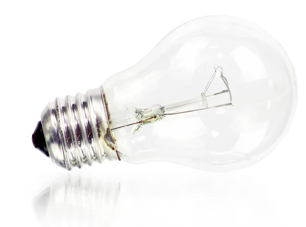 Light bulb isolated — Stock Photo, Image