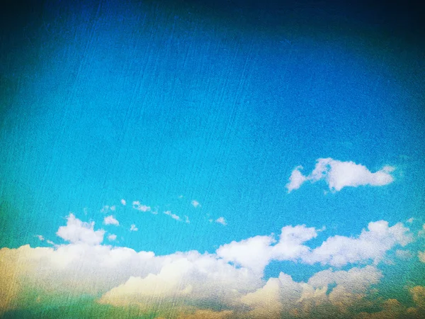 Sky in retro style — Stock Photo, Image