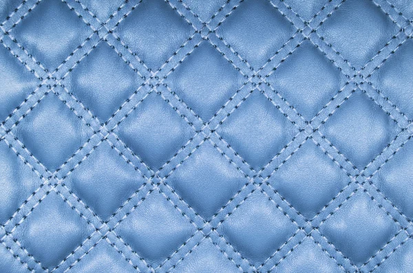 Genuine leather upholstery — Stock Photo, Image