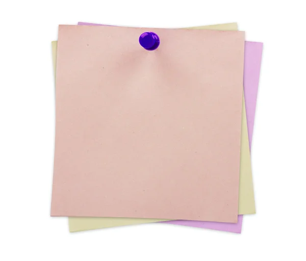 Sticky Note isolated — Stock Photo, Image