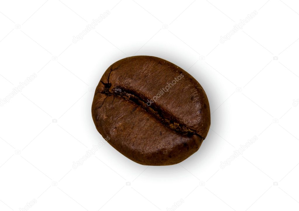 Coffee bean on sack