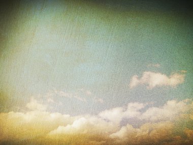 Bulutlu gökyüzü görüntü