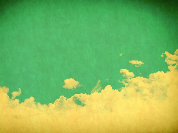 Retro cloudy sky — Stock Photo, Image