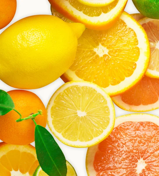 Mix van citrus segment — Stockfoto