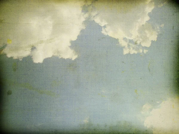 Retro molnig himmel — Stockfoto