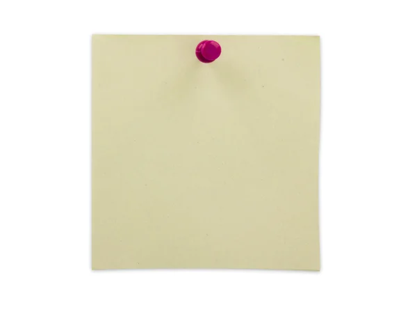 Sticky Note isolated — Stock Photo, Image