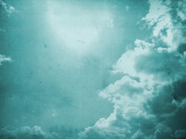 Cer în stil retro — Fotografie, imagine de stoc