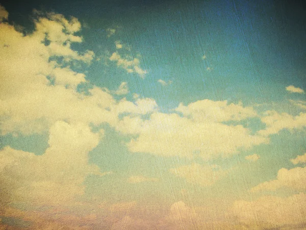 Sky in retro style — Stock Photo, Image