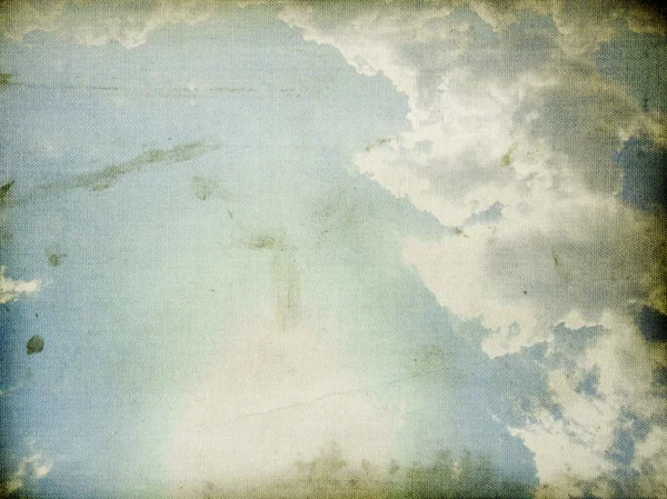 Retro bewolkte lucht — Stockfoto
