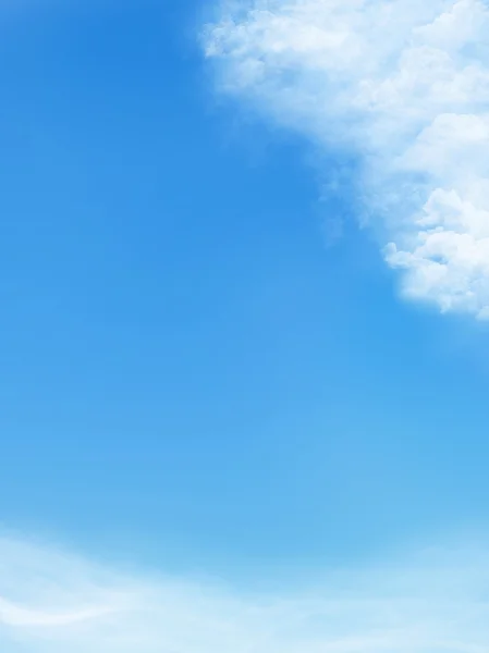 Céu azul fundo — Fotografia de Stock