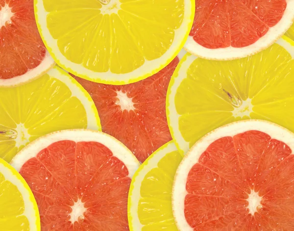 Background of citrus slices — Stock Photo, Image