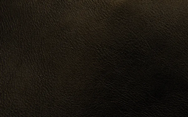 Black leather texture — Stock Photo, Image