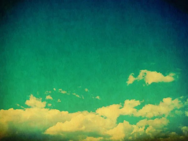 Sky in retro style — Stock Photo, Image