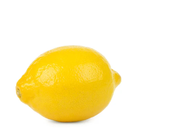 Limon beyazda izole — Stok fotoğraf