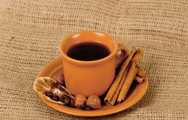 Taça de café expresso italiano — Fotografia de Stock