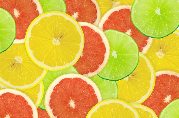 Background of citrus slices — Stock Photo, Image