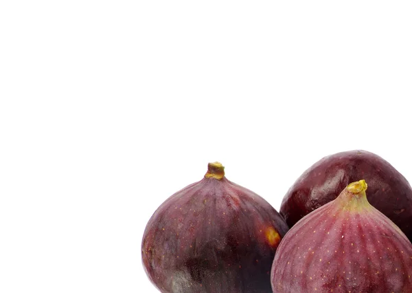 Figues fraîches isolées — Photo