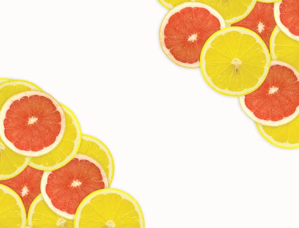 Abstract background of citrus slices — Stock Photo, Image