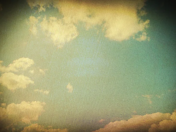 Sky in retro style — Stock Photo, Image