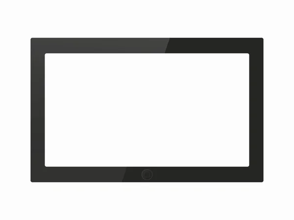Tablet pc on white background. — Stock Photo, Image