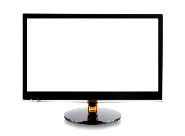 Computer monitor isolated — Stock Photo, Image