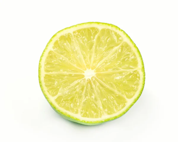 Slice of fresh lime — Stock Photo, Image