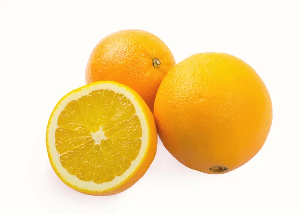 Zweieinhalb Orangen — Stockfoto