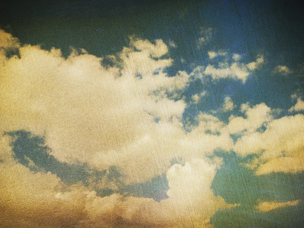 Image rétro du ciel nuageux — Photo