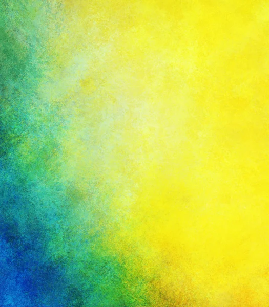 Żółty, zielony i niebieski tło — Zdjęcie stockowe