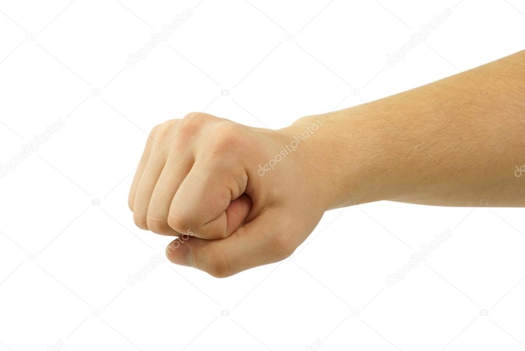 Strong boy fist hand — Stock Photo © HorenkO #55432943