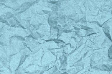 Mavi buruşuk kağıt