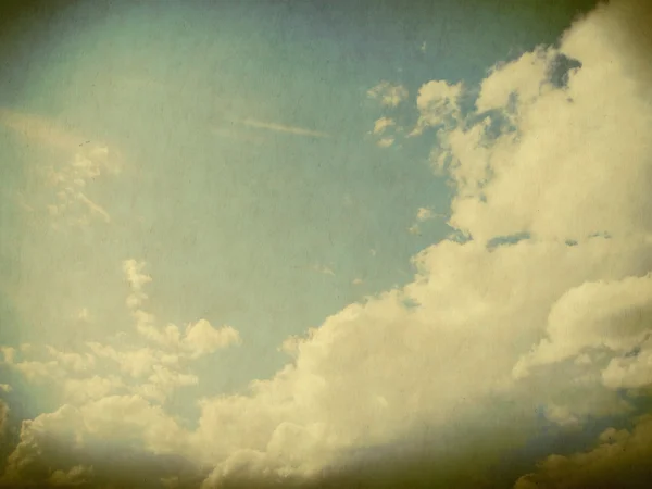 Sky in retro style — Stock Photo, Image