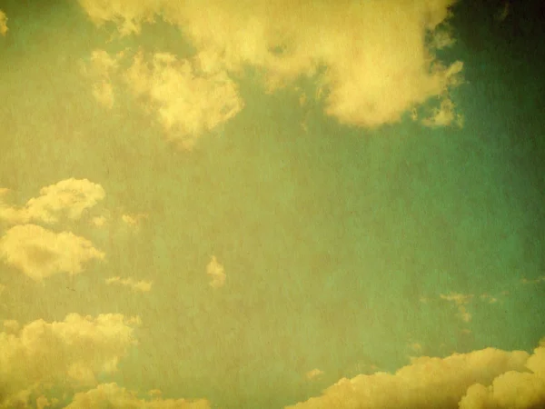 Himlen i retrostil — Stockfoto