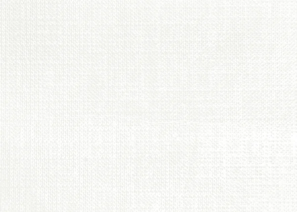 White canvas texture — Stock Photo, Image