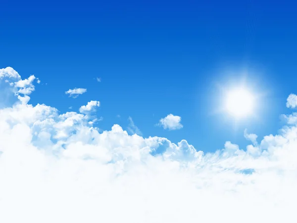 Blue sky background — Stock Photo, Image