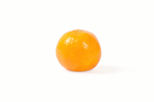 Fehérre izolált mandarin — Stock Fotó